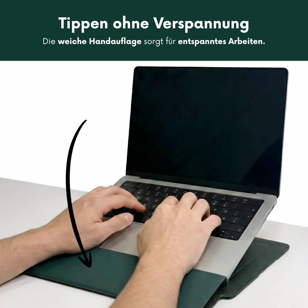 Smart Fold - Ergonomische Laptop-Hülle